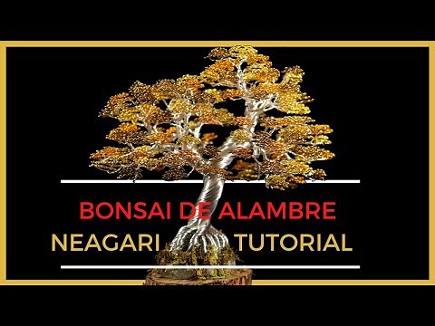 🌳🌳HOW TO MAKE WIRE BONSAI TREE (ANAGARI) STEP BY STEP DIY