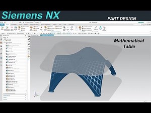 SIEMENS NX - Mathematical Table