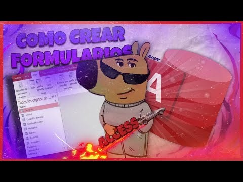 ¡COMO CREAR FORMULARIOS EN MICROSOFT ACCESS!