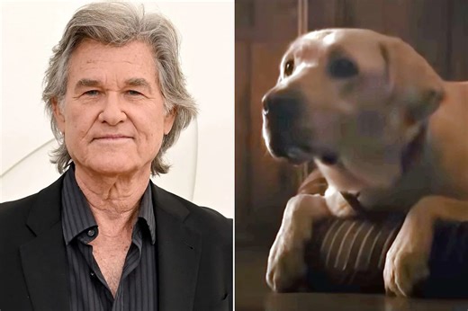 How Kurt Russell's dog inspired him to star in new Super Bowl commercial with Lewis Pullman