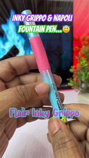 Inky Grippo and Napoli Fountain Pen ‪@Tech-Eela‬ #shorts #review