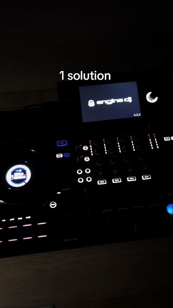 😌 #dj #djing #denon #sclive4 #prime4 #night #99problems #1solution