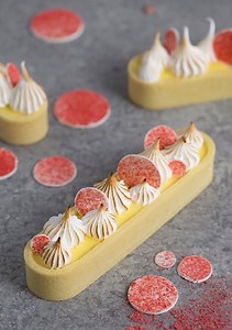 Lemon Tart with white chocolate