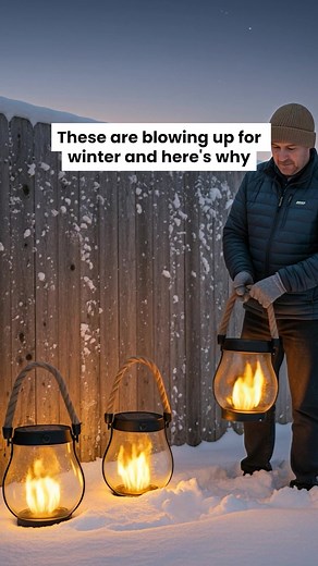 23 reactions · 9 comments |  This Christmas… Your Garden Deserves Some Holiday Magic! Meet the lantern that glows with a warm, festive charm ✨ Powered by the sun, it shines all night to keep the Christmas spirit alive!  ✅ Solar-powered golden glow ✅ No cords. No hassle. Just light. ✅ Weatherproof for snowy nights ✅ Perfect for porches, parties & holiday decorations  | 5-Minute Home Magic | Facebook