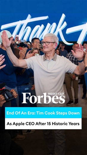 End Of An Era: Tim Cook Steps Down As Apple CEO After 15 Historic Years