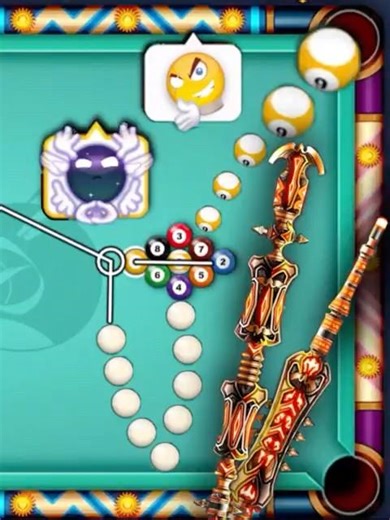 8 ball pool | 9 ball One-Shot Win 💯 #8ballpool