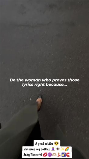 A good soldier, choosing my battles 🧘🏼‍♀️👁️✨🙏🏼😎🤟🏼 I got it all 🙌🏼🧲🌠🫠 and I believe it 💋♒💃🏼🥰💜☺️ . That's the attitude of a happy, unbothered soul 😎🤟🏼🌈 . #unbothered 💃🏼 #focused 👁️ #unapologetic 😎 #magnetic 🧲 #aligned 🌈 ☺️ blessed 🥰 loved 🌠 supplied . Jahy Pimentel 💋♒♾️💫😎🤟🏼✨👁️🧘🏼‍♀️🌈🙏🏼💕🧲💃🏼🫠 When life throws you lemons 🍋 learn to make lemonade 🍋😎