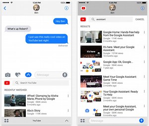 YouTube update allows shared video playback on iPhone through iMessage without exiting the app | AppleInsider