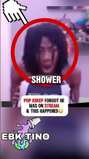 Pop Kreep Forgot He Was On Stream & This Happened😳