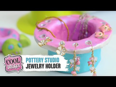 Cool Maker | Pottery Studio | How To Make A Jewelry Holder