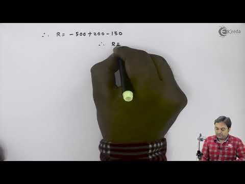 Problem No 7 Coplanar Non-Concurrent force system - Engineering Mechanics