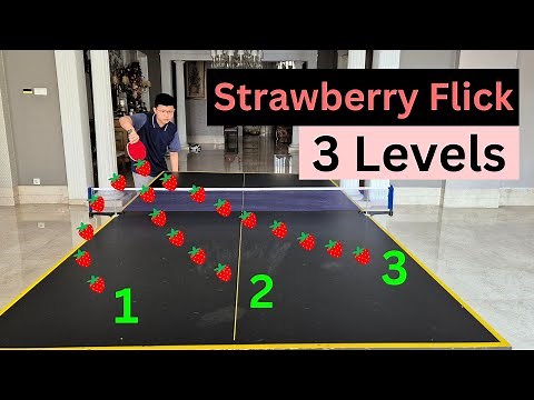 3 Levels of Strawberry Flick! (Beginner, Intermediate, Advanced)