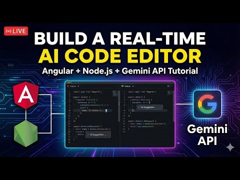 Building a Real-Time Collaborative Code Editor with AI | Angular + Node.js + Gemini API Tutorial