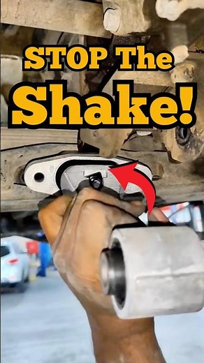 Bad Transmission Mount? Watch This Easy Fix! #mechanic #howto