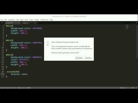 CSS Como Esconder e Exibr Divs com classes