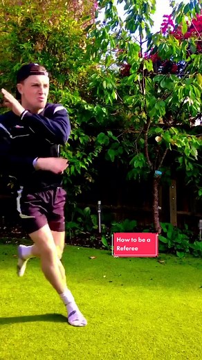 Take these tips on board and you’ll get a job as a referee in no time... #referee #var #tipsandtricks #howtobe #fyp #zyxcba #comedy #sketch #mikedean