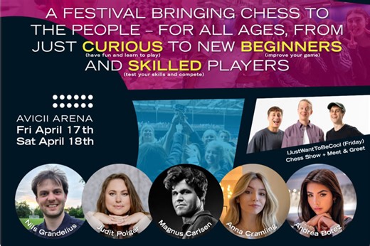 Sweden's biggest chess event ever