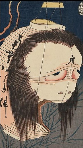 Hokusai’s Terrifying Ghost Painting: The Story of Oiwa #Hokusai #JapaneseArt #GhostStory