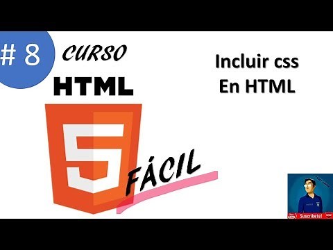 8. INCLUIR CSS (ESTILOS) INTERNOS Y EXTERNOS DENTRO DE HTML | Curso HTML 5 Fácil