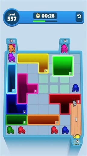 Drop Away Level 557 Solution