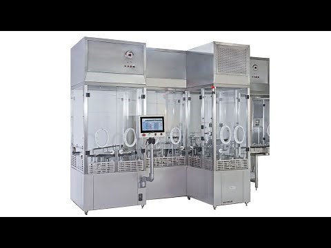 Automatic Vial Injectable Liquid Filling with 100% In-Process Check Weighing System. - AVLF-120S-IPC