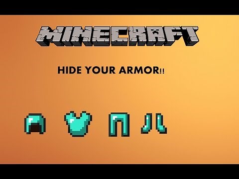 Minecraft: How to hide Armor!!