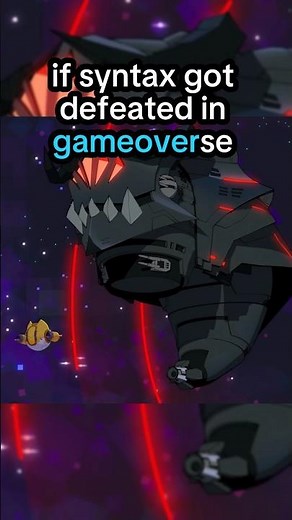 What will happen if Syntax got defeated in Gameoverse