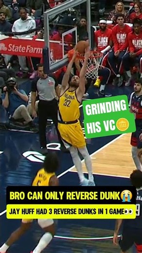 Bro can only Dunk BACKWARDS😭