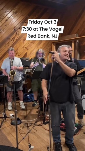 Join us on Friday Oct 3 for a very special show at The Vogel in Red Bank, NJ! #redbanknj #fbreels #jerseyshore #music #soulmusic | The Eddie Testa Band