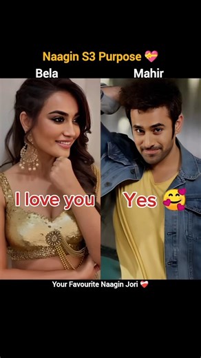 Bela And Mahir Purpose 💝 | Naagin Season 3 | #mahir #naagin3 #nagin3 #purpose #lovestatus #bela