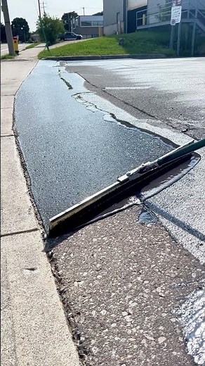 Squeegee Sealcoating In Action! 🚧