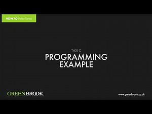 GreenBrook T40S-C Timer Instruction Video