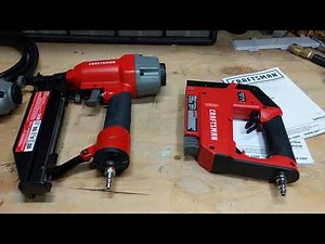 Craftsman 6 gal Air Compressor & 3 tool combo