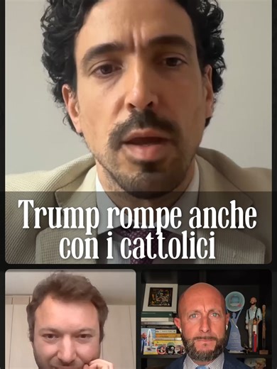 Trump rompe anche con i cattolici | Trincea A Trincea, Alessandro Ricci denuncia una svolta preoccupante: tensioni dirette tra Pentagono e Vaticano rivelano un’amministrazione nervosa e in difficoltà diplomatica. Non solo si incrina il fronte MAGA, ma Trump rischia di perdere anche il sostegno decisivo dell’elettorato cattolico. Guarda il nuovo programma su YouTube. #attualità #trump #usa #vaticano