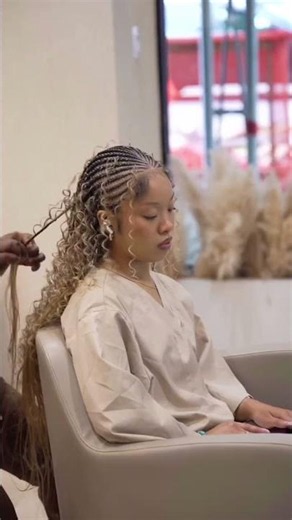 😍 This Honey Blonde Boho Braid Look Is EVERYTHING! ✨