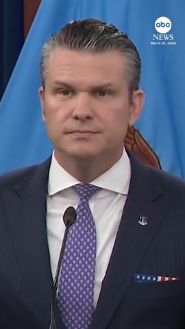 Secretary Pete Hegseth provides update on war with Iran at Pentagon briefing