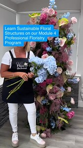 2.8K views · 16 reactions | Pillars, Arches, Moon-gates are all part of our Module 4 Professional Online Floristry Program - learn different mechanics for different situations, foam free installations and hanging installations- Starting 23rd February - Funding available subject to eligibility- email info@kaysflowerschool.com | Kays Flower School | Facebook