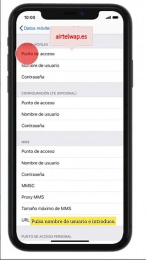 Configure the APN (Mobile Data Network) of the Apple iPhone iOS to connect to the Internet