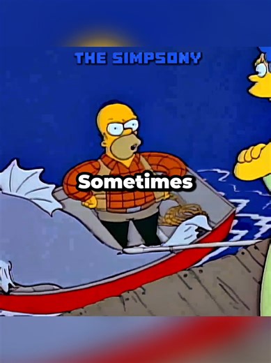 Homer's Choice: Love Over Legendary Fish