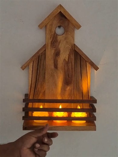 Handmade Wooden Lantern House DIY — Easy Woodworking Project