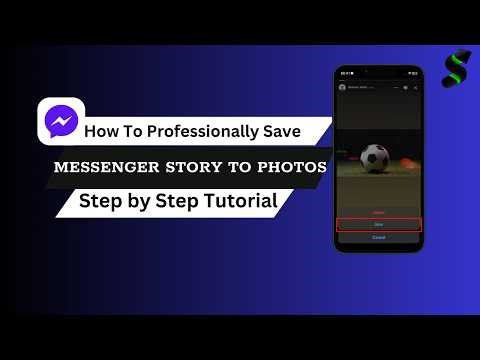 How To Save Photos or Videos in Gallery on Messenger (Step-by-Step Guide 2026)