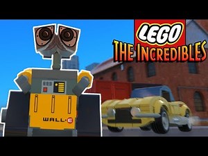 SECRET SYNDROME BOSS FIGHT AND LEGO WALL-E! (Lego The Incredibles Gameplay #22)