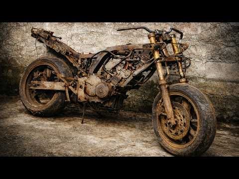 Restoration Abandoned Old Motorcycle Honda CB250F1 | HONDA CB250F1 Full Restoration