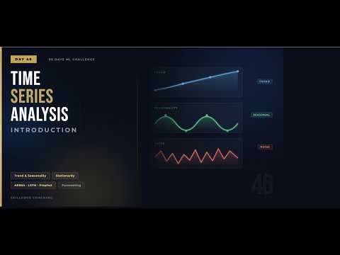 🚀 Every ML Engineer Must Know This! | Time Series Analysis | Day 47 | Tamil 🔥