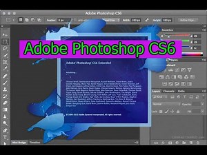 Adobe Photoshop CS6 ထည့်သွင်းအသုံးပြုနည်း..