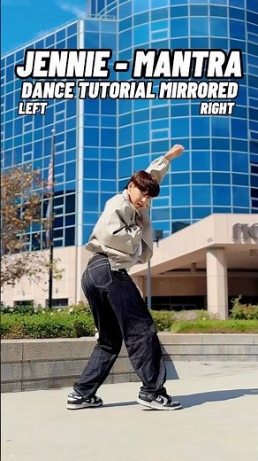 JENNIE - ‘Mantra’ DANCE TUTORIAL MIRRORED #kpoptutorial