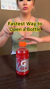430K views · 855 reactions | Fastest Way to Open a Bottle #reels #reelsvideo #reelsfb #reelsviral #fyp #tiktok #foryou #wow #reelsig #reelsinsta #skills #bottle | Life With Jenn | Facebook