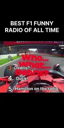 🎧 When F1 Gets Hilarious on Team Radio 🤣 | Best Moments #f1 #funnyf1 #radio #memes #top #ranked
