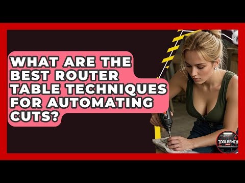 What Are The Best Router Table Techniques For Automating Cuts? - ToolBench Pros