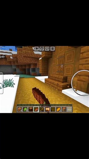 mindcraft village 🤫#minecraft #shorts #shortsviral